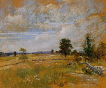 Paisaje de Connecticut Paisaje impresionista John Henry Twachtman Pinturas al óleo